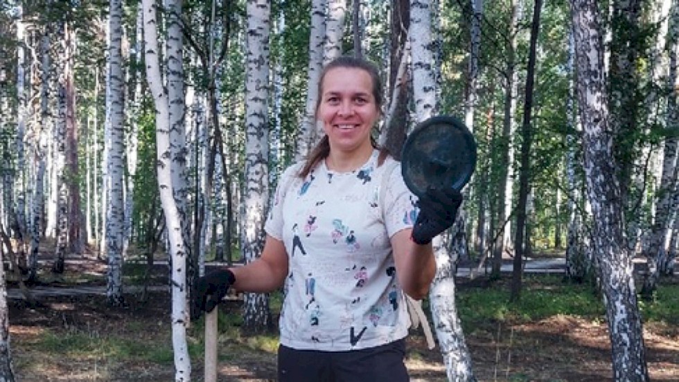 Субботник в городском парке