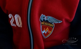 Тренировка маленьких хоккеистов