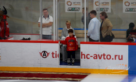 Откртие турнира по хоккею памяти А.В. Синецкого