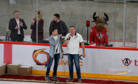 Откртие турнира по хоккею памяти А.В. Синецкого