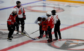 Откртие турнира по хоккею памяти А.В. Синецкого