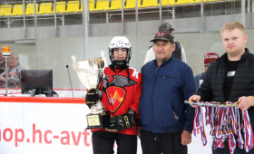 Награждение победителей турнира