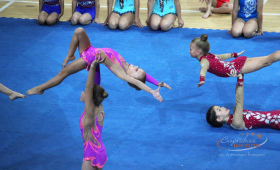 Отделение спортивной акробатики СШ им.Александра Козицына