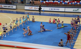 Отделение спортивной акробатики СШ им.Александра Козицына