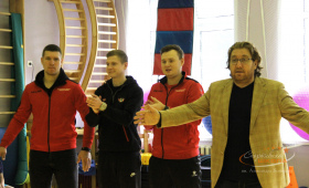 Абакумов Владислав, Шалаев Вадим, Бондаренко Павел и Исаков Владислав в детском саду