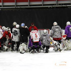 Мастер-класс по хоккею для вратарей