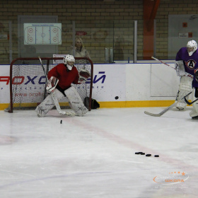 Мастер-класс по хоккею для вратарей