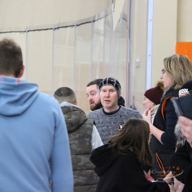 Ночное массовое катание на коньках