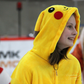 Ночное массовое катание на коньках