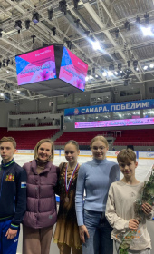 На соревнованиях