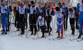 Лыжная эстафета