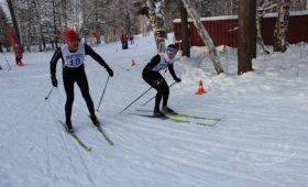 Лыжная эстафета